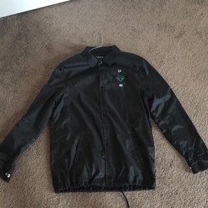 Black Windbreaker